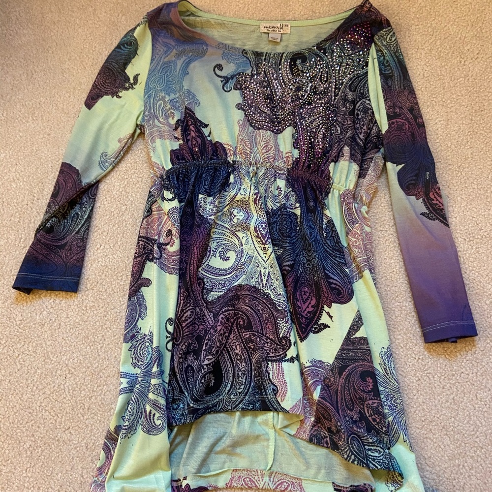 3/4 sleeve tunic top